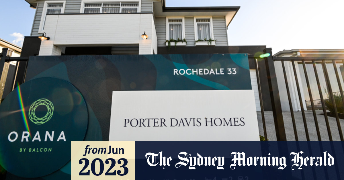 Porter Davis collapse Metricon, Simonds appointed to finish victims’ homes